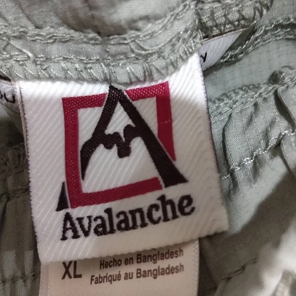 Avalanche Stretch Ripstop Cargo Pants, NWT, XL Sea Grass Green